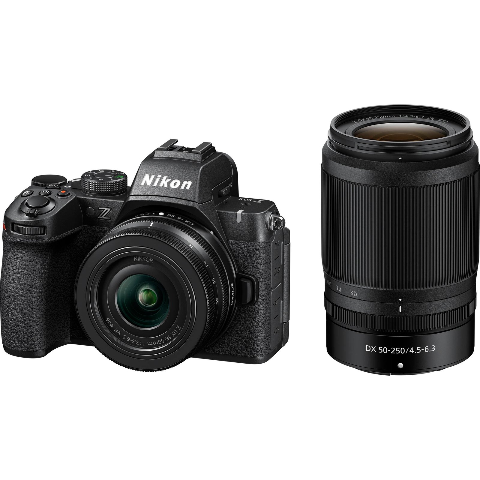 1730933446_1860624_68b287fc-6d78-4865-96aa-473a2e7320b8 Nikon Z50 II Mirrorless Camera with 16-50mm & 50-250mm Lenses - Image 1