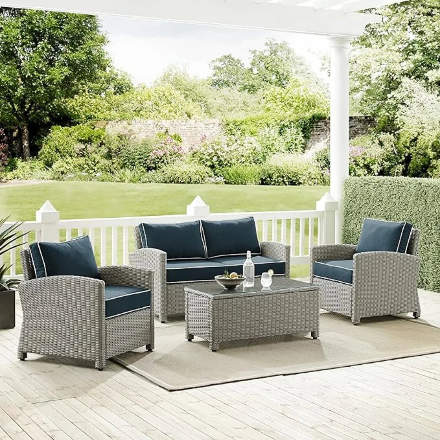 1_0c0417bd-36e4-4136-a3ee-aa713125480b Porch Outdoor Sofa Set 2 Seater, 2 Single seater and 1 Center Table - Image 1
