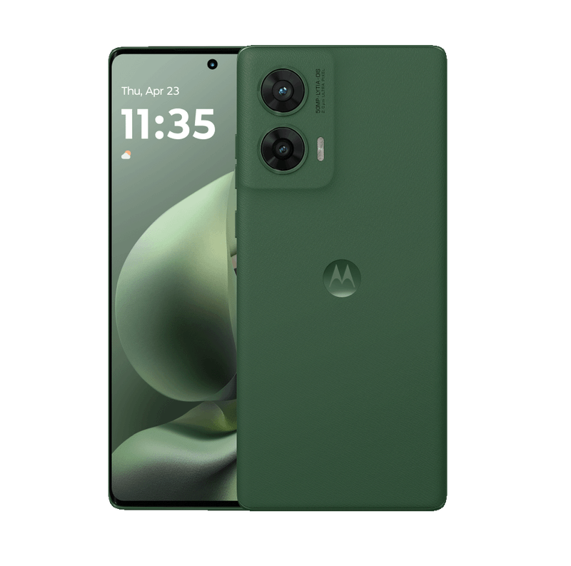 1_13f89720-d566-41d1-ad2c-c3bfda363a7b Motorola G96 5G | 8GB + 128GB | PANTONE Greener Pastures - Image 1