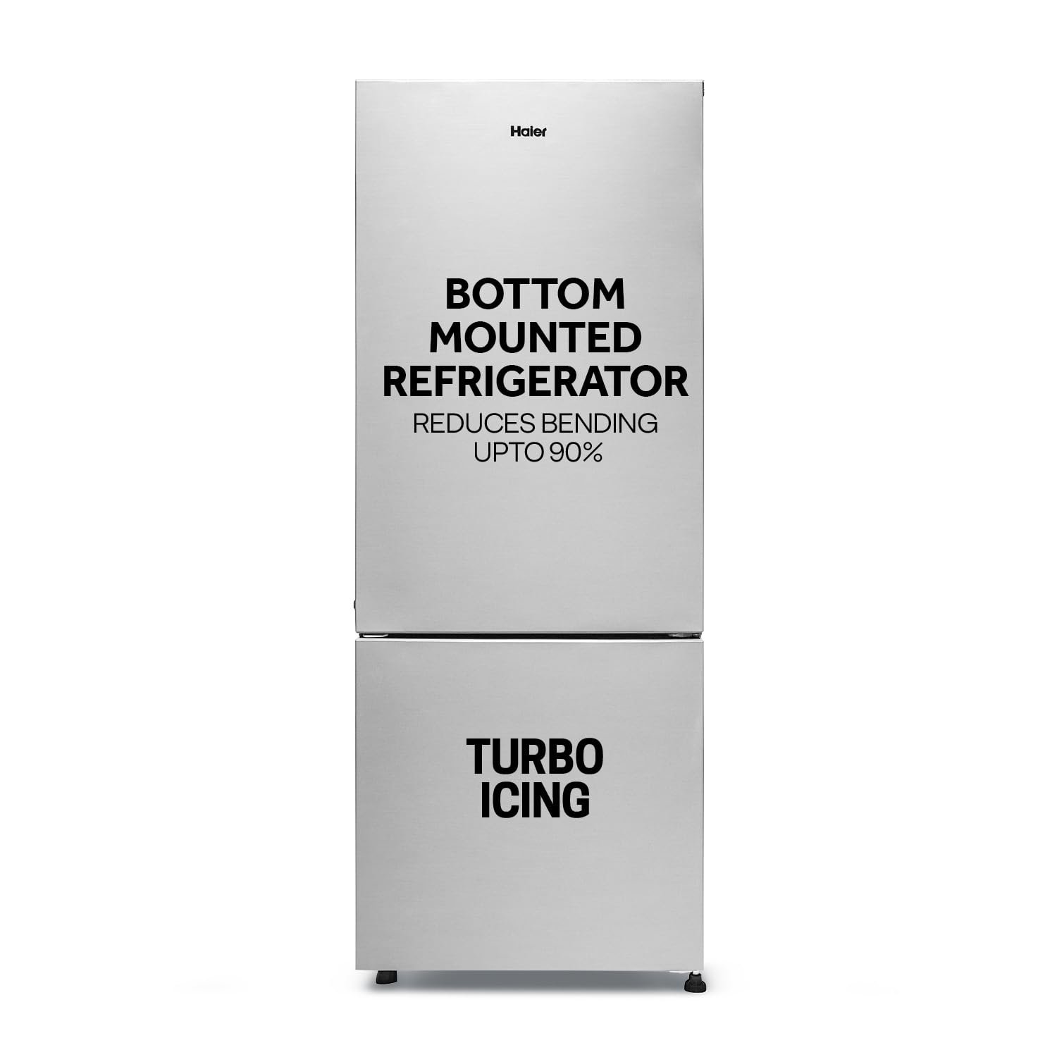 1_84893618-bb56-4b77-b1c2-ed76a13e9f47 Haier 300 L, 2 Star, Twin Inverter Technology, Frost Free Double Door Bottom Mount Refrigerator (HRB-3502BS-P) - Image 1