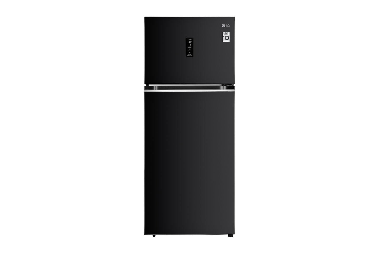 1_be0e693f-3f57-4f3a-bff8-9384f4f0747d LG 398L 2 Star Double Door Refrigerator (GL-T422VESX.EESZEBN) - Image 1