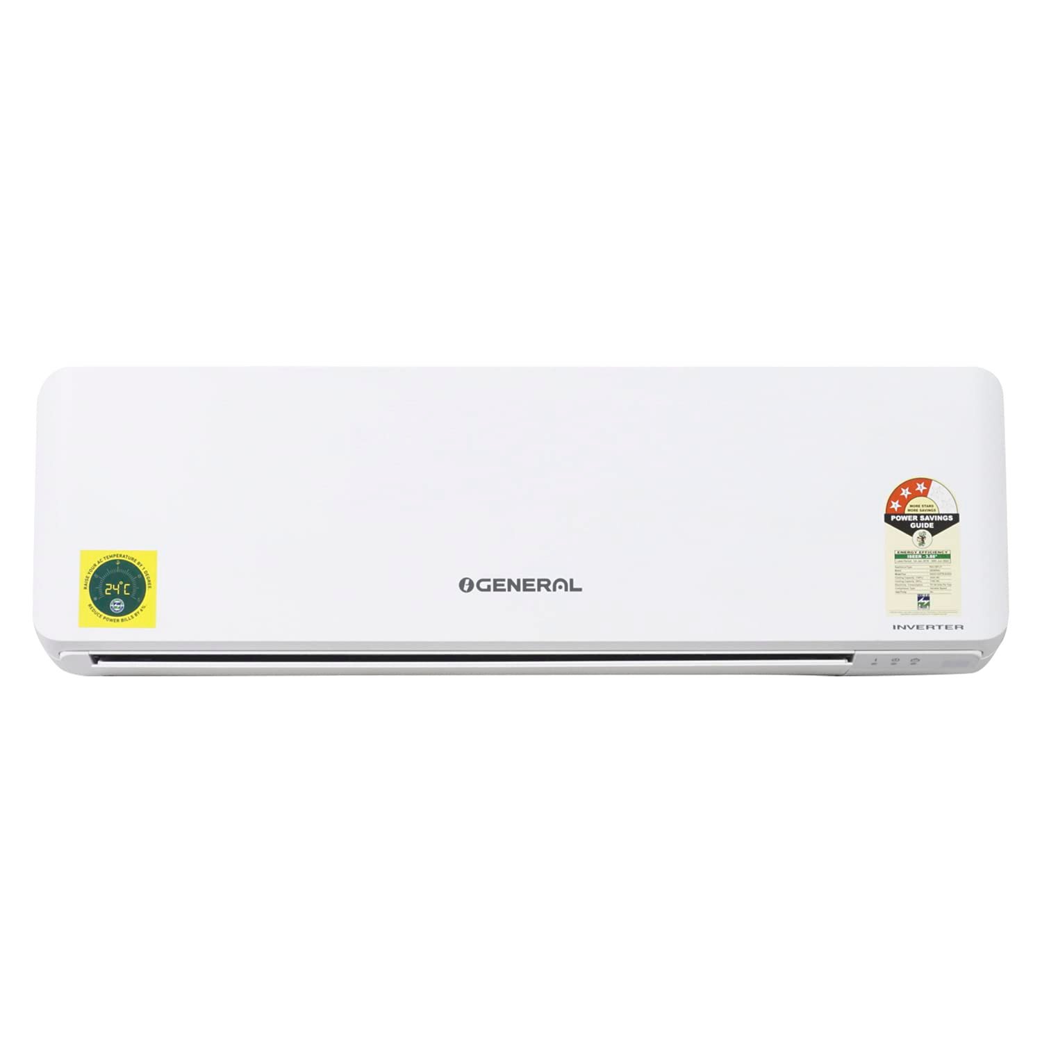 1_dd57a034-a1b8-4bc9-a97b-768ff5a4cb5f O-GENERAL 1.5 Ton 3 Star Inverter Split AC (Copper Condenser, ASGG-AOGG18CNAA-B R32 2025 Model) - Image 1
