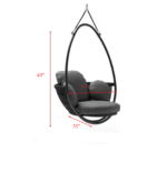 Sal Single Seater Hanging Swing Without Stand For Balcony , Garden Swing - Image 2