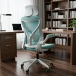 Drogo Marshal Pro Premium Ergonomic Office Chair for Work from Home, Flip-up Armrest - Image 10