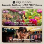 Motorola edge 60 Fusion 5G | 8GB+256GB | Pantone Mykonos Blue - Image 5