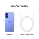 iPhone 16 128 GB: 5G Mobile Phone with Camera Control, A18 Chip and a Big Boost in Battery Life. Works with AirPods; Black - Image 30
