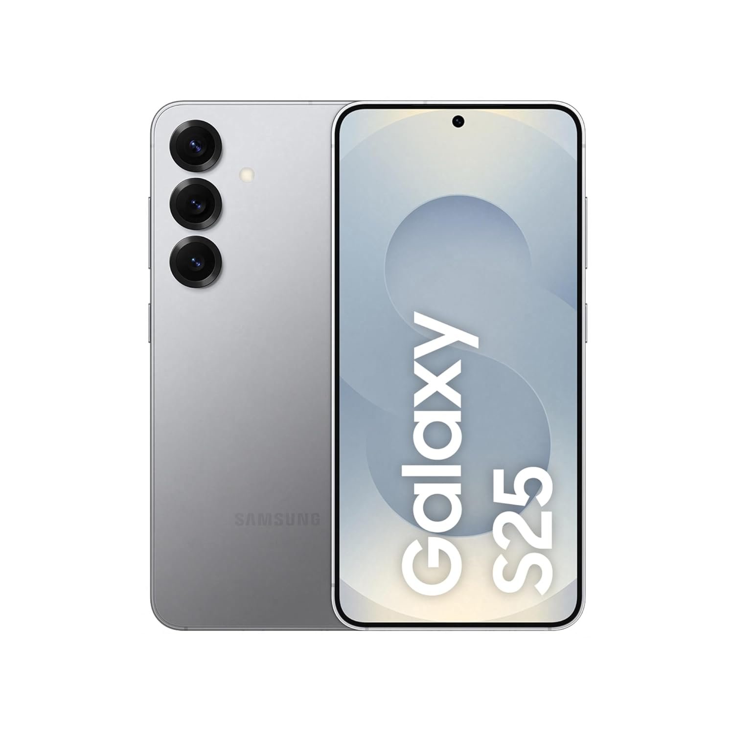 61D3EdXKG5L._SL1500 Samsung Galaxy S25 5G Smartphone with Galaxy AI (Silver Shadow, 12GB RAM, 256GB Storage), Snapdragon 8 Elite, 50 MP Camera with ProVisual Engine and 4000mAh Battery - Image 1