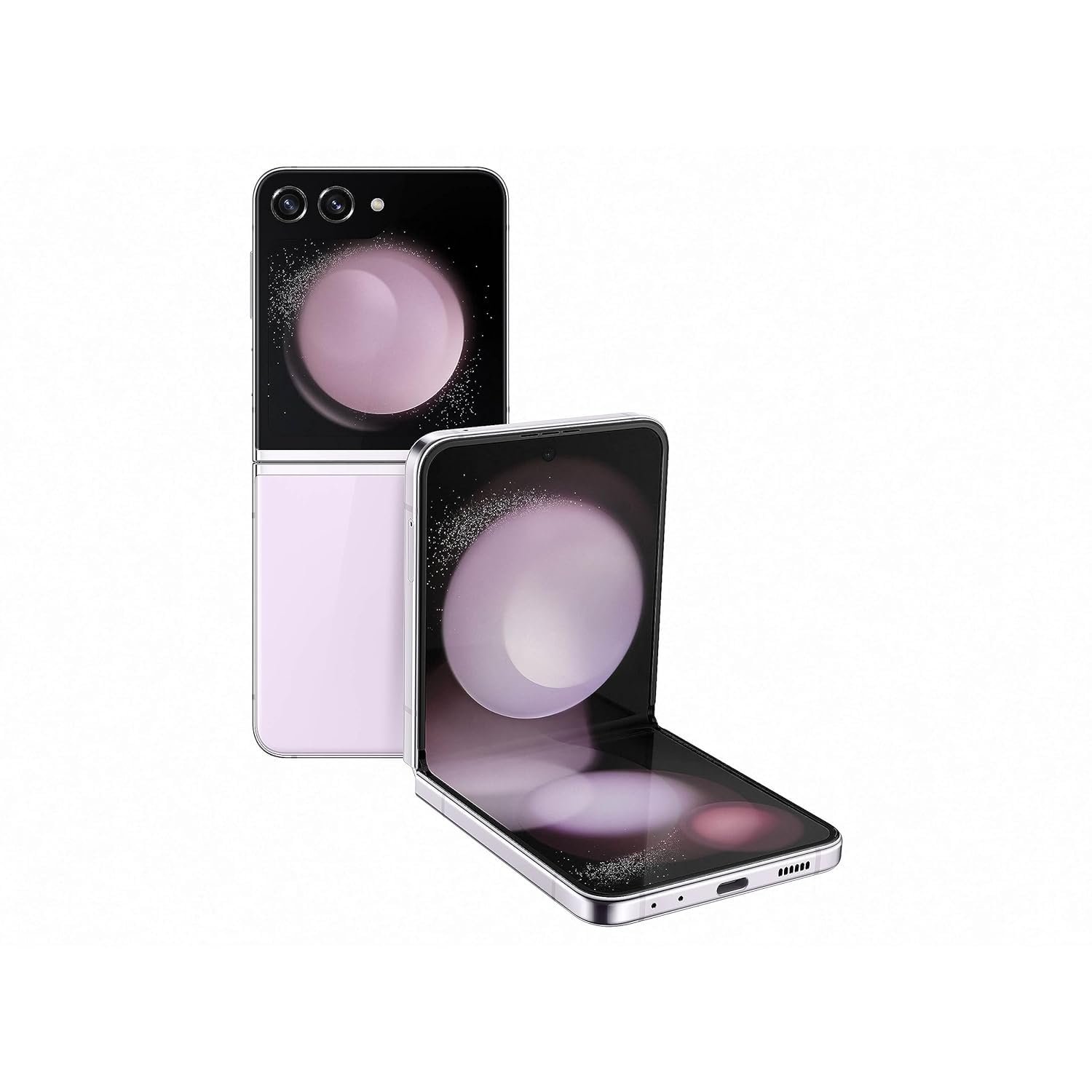 61DPZ92rHVL._SL1500 Samsung Galaxy Z Flip5 (Lavender, 8GB RAM, 256GB Storage) - Image 1