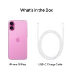 iPhone 16 Plus 256 GB: 5G Mobile Phone with Camera Control, A18 Chip and a Big Boost in Battery Life. Works with AirPods; Black - Image 54