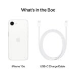 iPhone 16e 128 GB: Built for Apple Intelligence, A18 Chip, Supersized Battery Life, 48MP Fusion. Camera, 15.40 cm (6.1″) Super Retina XDR Display; Black - Image 24