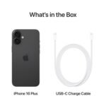 iPhone 16 Plus 256 GB: 5G Mobile Phone with Camera Control, A18 Chip and a Big Boost in Battery Life. Works with AirPods; Black - Image 60