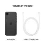 iPhone 16e 128 GB: Built for Apple Intelligence, A18 Chip, Supersized Battery Life, 48MP Fusion. Camera, 15.40 cm (6.1″) Super Retina XDR Display; Black - Image 12