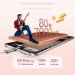 realme 15 5G Smartphone 8+256GB Green,144Hz HyperGlow 4D Curve Display,7000mAh Battery,80W SuperVOOC,Dual 50MP 4K Cameras,Dimensity 7300+ Chipset,IP69 - Image 6