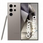 Samsung Galaxy S24 Ultra 5G AI Smartphone with Galaxy AI (Titanium Gray, 12GB, 256GB Storage), Snapdragon 8 Gen 3, 200 MP Camera with ProVisual Engine and 5000mAh Battery