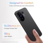 VIVO X200 FE 5G (Luxe Grey, 16GB RAM, 512GB Storage) with No Cost EMI/Additional Exchange Offers - Image 2
