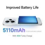 Redmi Note 14 5G (Mystique White, 6GB RAM 128GB Storage) | Global Debut MTK Dimensity 7025 Ultra | 2100 nits Segment Brightest 120Hz AMOLED | 50MP Sony LYT 600 OIS+EIS Triple Camera - Image 7