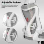 Drogo Marshal Pro Premium Ergonomic Office Chair for Work from Home, Flip-up Armrest - Image 41