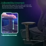 Drogo Emperor Pro Ergonomic Gaming Chair With Footrest, Adjustable Seat & 3D Arm Rest - Image 5