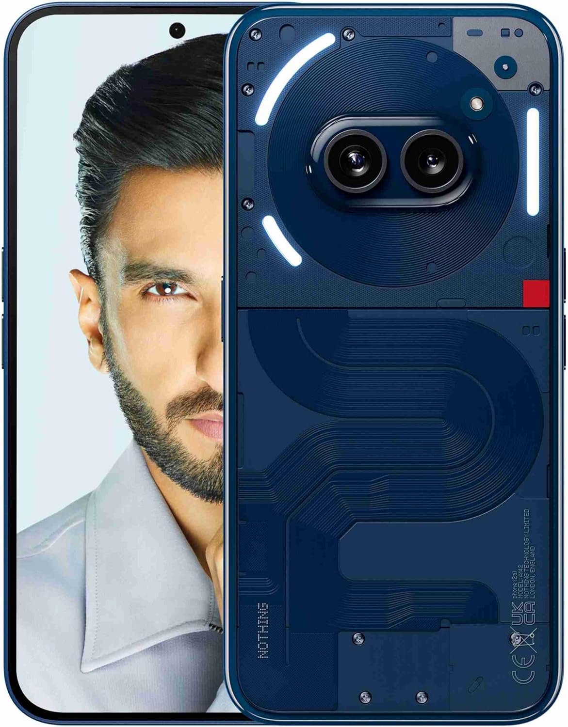 812emNTxp-L._SL1500 Nothing Phone (2a) 5G (Blue, 12GB RAM, 256GB Storage) | Up to 16 GB RAM | 6.7" AMOLED Display | 50MP (OIS) + 50 MP | 32 MP Front | Mediatek Dimensity 7200 Pro Processor | 45 W Charging 100% in 59 mins - Image 1