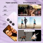 Samsung Galaxy A35 5G (Awesome Lilac, 8GB RAM, 128GB Storage) | Premium Glass Back | 50 MP Main Camera (OIS) | Nightography | IP67 | Corning Gorilla Glass Victus+ | sAMOLED with Vision Booster - Image 6