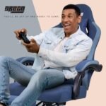 Drogo Throne Ergonomic Gaming Chair With Linkage Armrest,Foot Rest,& Adjustable Seat - Image 16