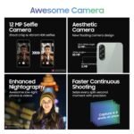 Samsung Galaxy A56 5G (Awesome Olive, 8GB, 256GB) | Metal Frame | Gemini Live | Awesome Intelligence (AI): Circle to Search, Instant Slo-Mo, Auto-Trim, Object Eraser | Flagship Grade Camera - Image 6