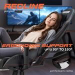 Drogo Wrath Pro Ergonomic Gaming Chair with Adjustable Seat, PU Leather - Image 4