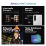Samsung Galaxy A56 5G (Awesome Olive, 8GB, 256GB) | Metal Frame | Gemini Live | Awesome Intelligence (AI): Circle to Search, Instant Slo-Mo, Auto-Trim, Object Eraser | Flagship Grade Camera - Image 82