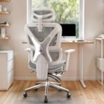 Drogo Neoflex Ergonomic Office Chair for Work from Home Heavy Duty Metal Base - Image 19