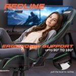 Drogo Wrath Pro Ergonomic Gaming Chair with Adjustable Seat, PU Leather - Image 13