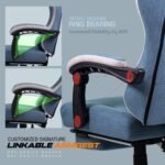 Drogo Throne Ergonomic Gaming Chair With Linkage Armrest,Foot Rest,& Adjustable Seat - Image 21