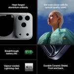iPhone 17 Pro Max 256 GB: 17.42 cm (6.9″) Display with Promotion, A19 Pro Chip, Best Battery Life in Any iPhone Ever, Pro Fusion Camera System, Center Stage Front Camera; Deep Blue - Image 34