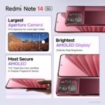 Redmi Note 14 5G (Mystique White, 6GB RAM 128GB Storage) | Global Debut MTK Dimensity 7025 Ultra | 2100 nits Segment Brightest 120Hz AMOLED | 50MP Sony LYT 600 OIS+EIS Triple Camera - Image 87