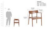 Kotaro 4 Seater Dining Set - Image 12
