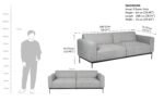 Amari 3 Seater Sofa - Image 5
