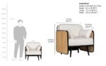 Andaman Havelock Arm Chair - Image 5