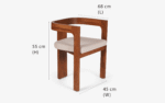 Attica Dining Table With 6 Attica Chairs - Image 12