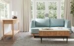 Anish 2 Seater Sofa Blue - Image 7