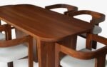 Attica Dining Table With 4 Attica Chairs And Bench - Image 5