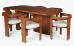 Attica Dining Table With 4 Attica Chairs And Bench - Image 3