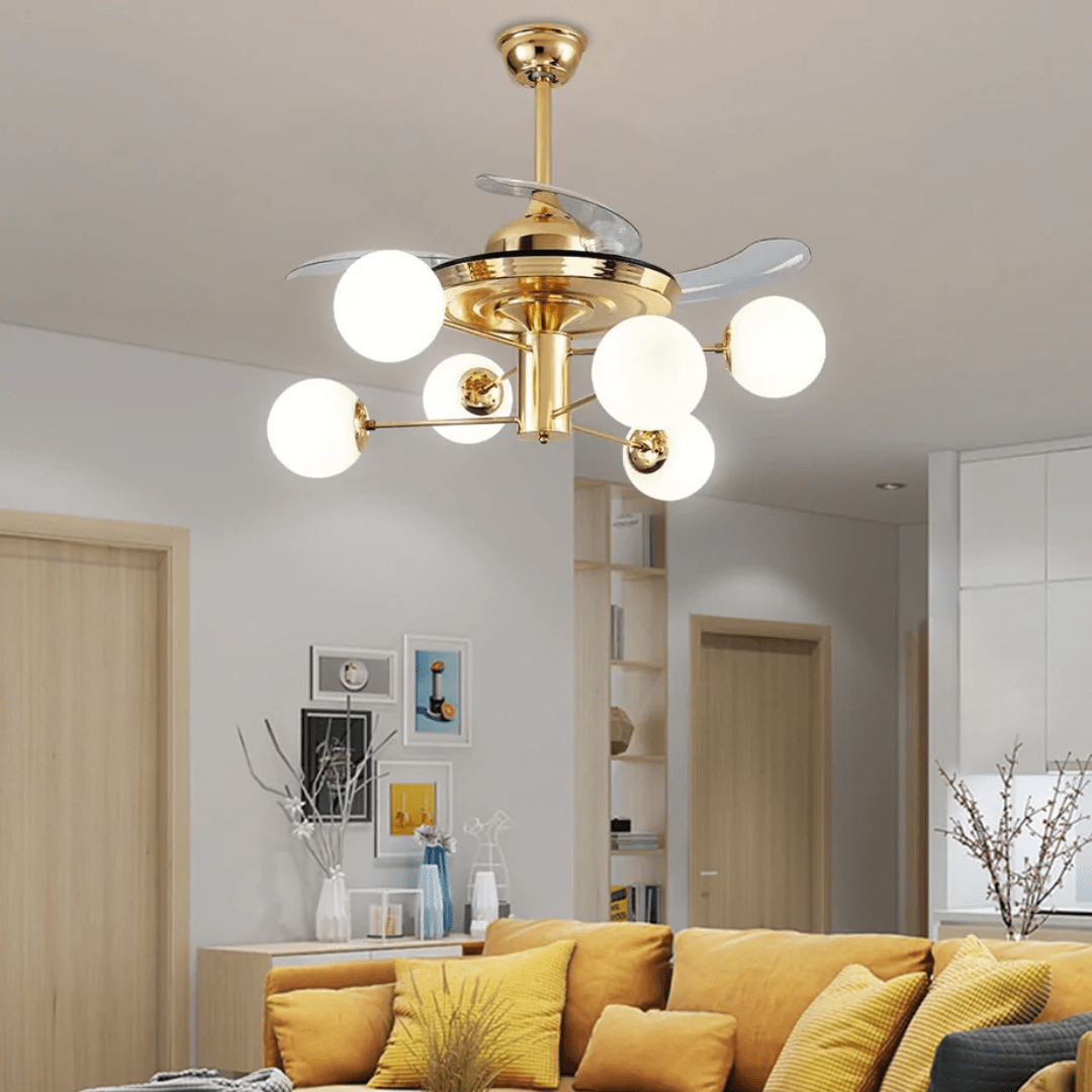 BellusChandelierCeilingFanwithRemoteControl Bellus Chandelier Ceiling Fan with Remote Control - Image 1