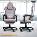 Drogo Throne Ergonomic Gaming Chair With Linkage Armrest,Foot Rest,& Adjustable Seat - Image 34