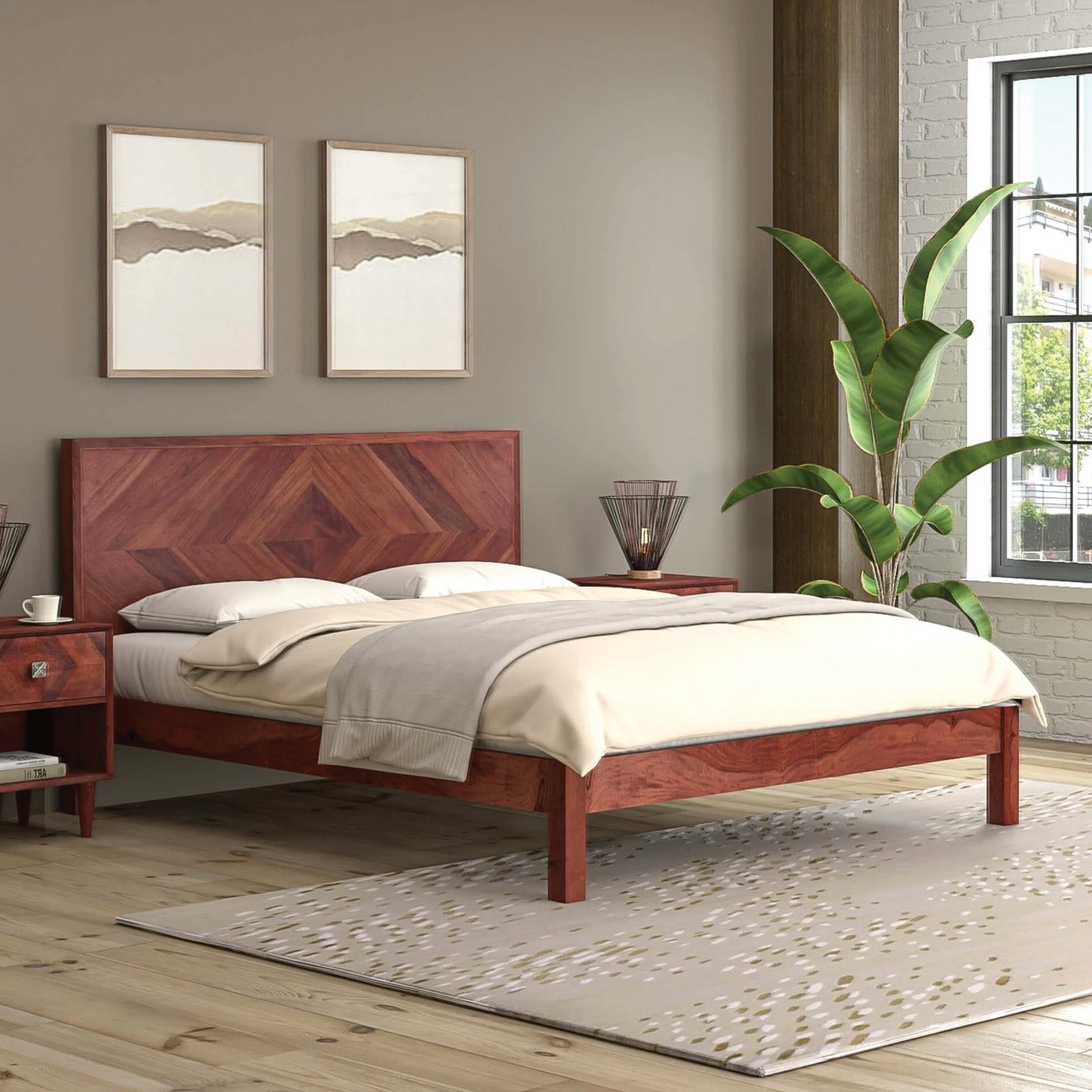 DadoKingNonStorageBed_1_4b08e2a8-86f0-41d9-97c2-9dc8b6768604 Dado Queen Non Storage Bed - Image 1