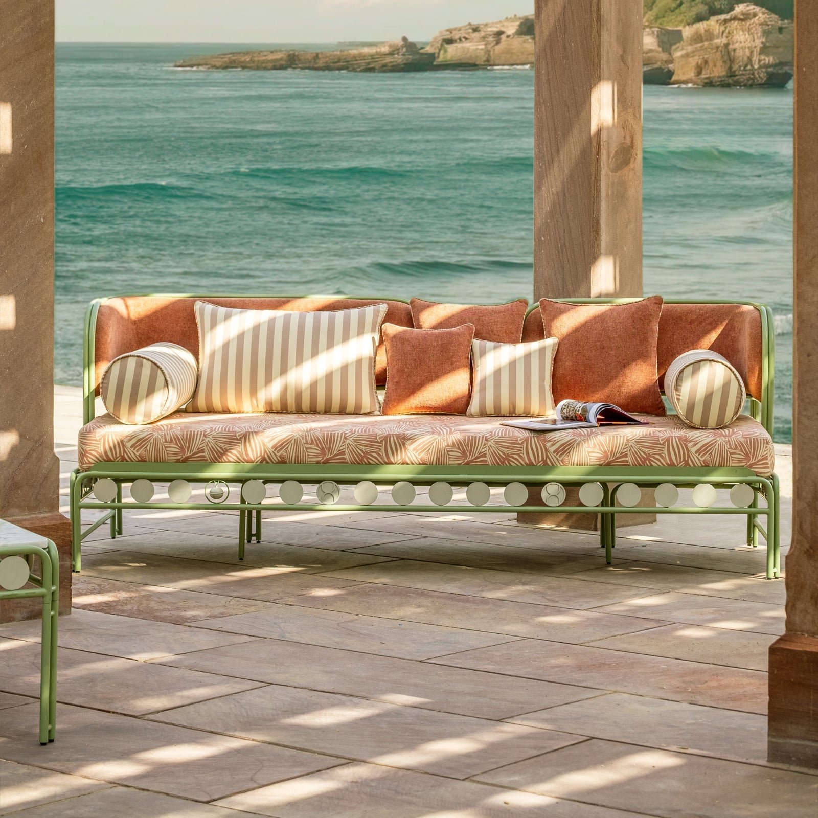 DastooriOutdoor3SeaterSofaNaturalSq Dastoori Outdoor 3 Seater Sofa - Image 1