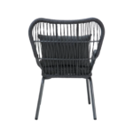 Intra Outdoor Patio Seating Set 2 Chairs and 1 Table Set - Image 4