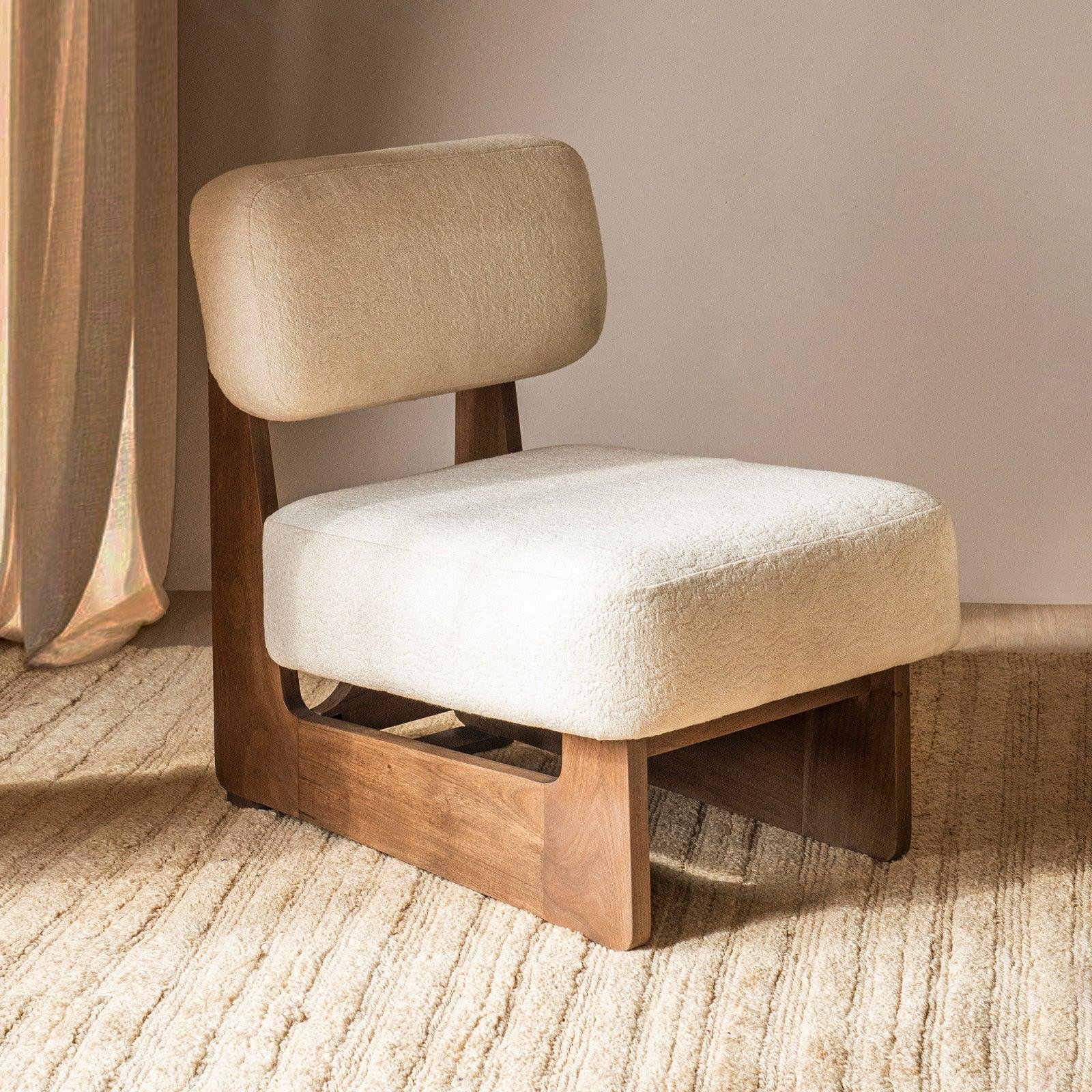 KinoLoungeChairNaturalSq Kino Lounge Chair - Image 1