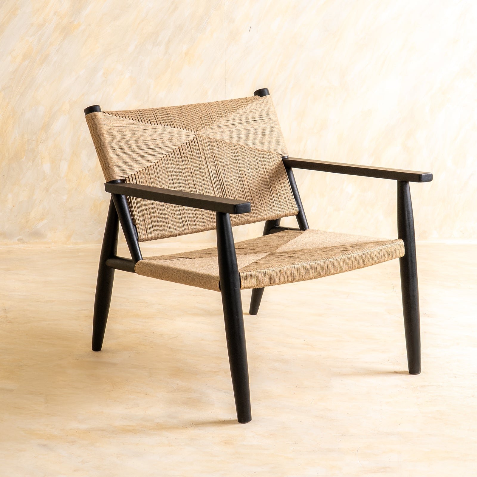 MahamaLoungeChairNaturalSq Mahama Lounge Chair - Image 1