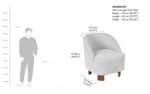Maru Lounge Chair Grey - Image 5