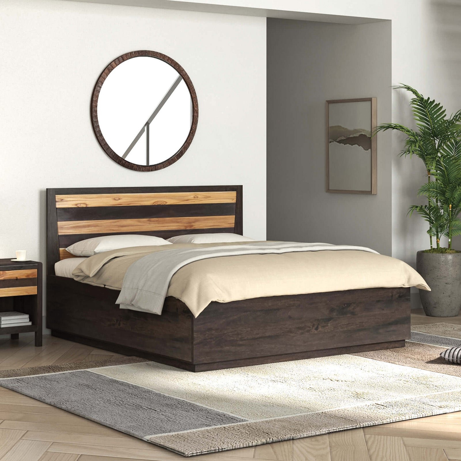 RaasKingHydraulicBed_5ff2f75a-20c9-457d-a315-2300482264bc Raas Queen Hydraulic Bed with Storage - Image 1