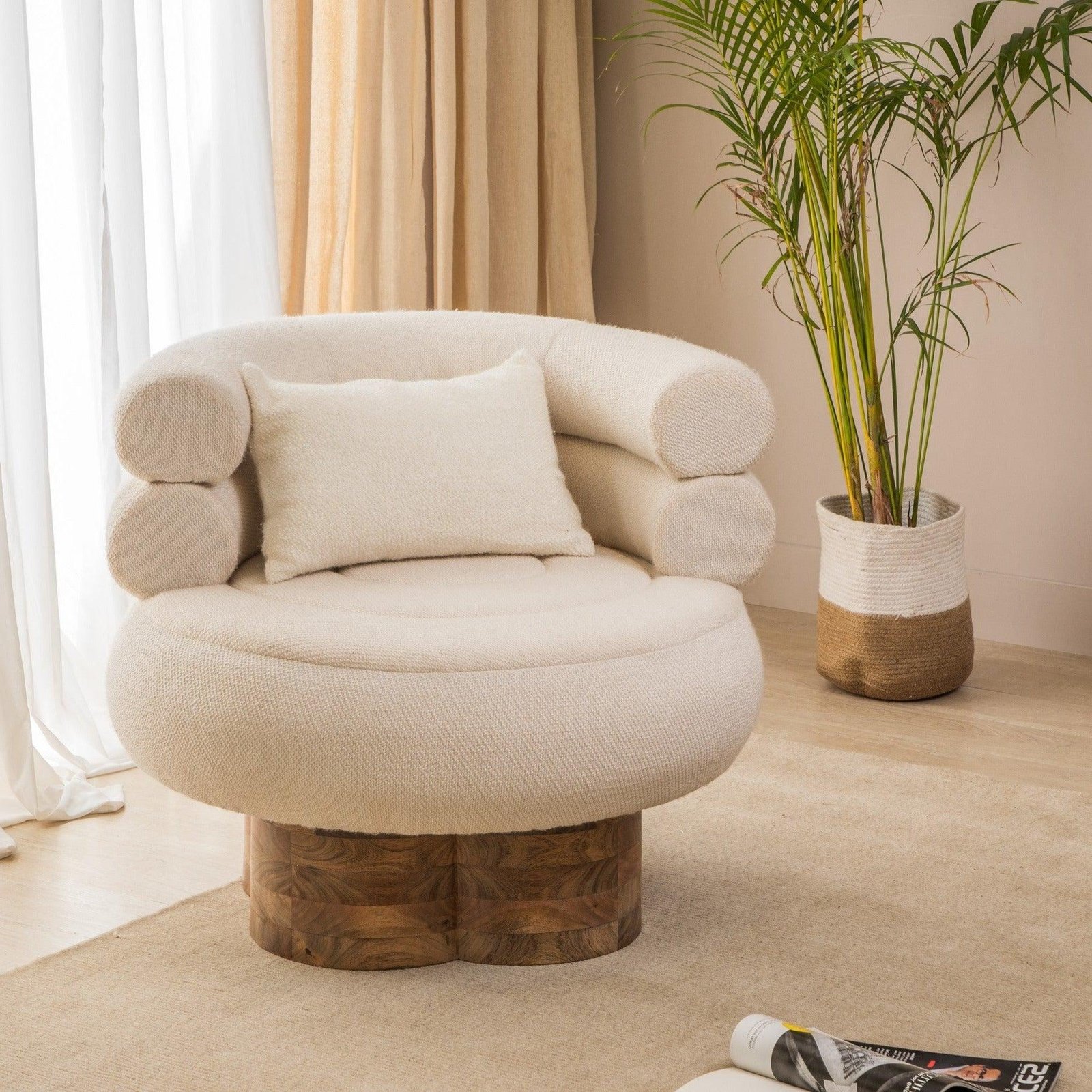 ReoPoufSquare_07c0707e-2d42-46b2-92d0-d4522bba8c13 Reo Lounge Chair - Image 1